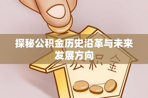 平乐探秘公积金历史沿革与未来发展方向